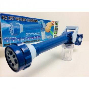 Універсальний Розпилювач Водомет EZ Jet Water Cannon Original Насадка на Шланг Для Поливу, Водяна Гармата, фото 2