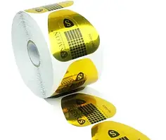 Форми для нарощування нігтів Salon Professional Золота 0405