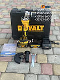 Акумуляторна безщіткова болгарка Dewalt dcg 407 + 2 акб, фото 5