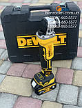 Акумуляторна безщіткова болгарка Dewalt dcg 407 + 2 акб, фото 7