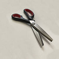 Ножиці швейні для тканини "Зіг-заг" 23см (9") TIGERTEX прогумовані ручки (6355)