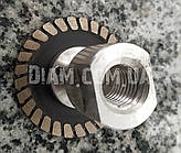 Алмазний маленький диск із фланцем granite turbo 50x2,0/1,0x6xМ14 1a1r