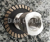 Алмазный маленький диск с фланцем granite turbo 50x2,0/1,0x6xМ14 1a1r