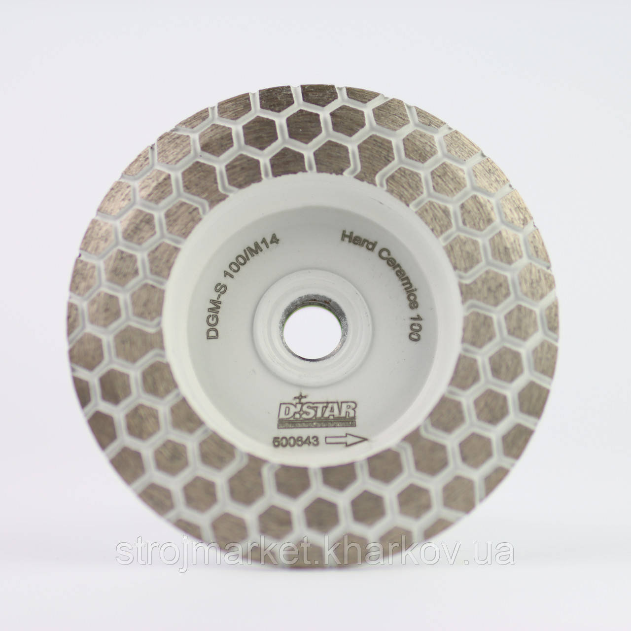 Фреза алмазна для плитки DGM-S(Зерно 100/200) 100mm/M14 TM DISTAR