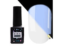 Гель-лак Kira Nails FLUO 012 (белый, флуоресцентный), 6 мл