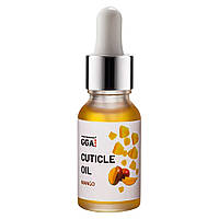 Масло для кутикулы GGA Professional Cuticle Oil 15 мл, Манго