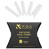 Верхні форми для моделювання F.O.X Decking Nail Form Квадрат-Апекс 24 штуки
