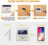 Датчик руху Світильник на сонячній батареї, фото 3