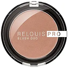 Рум'яна компактні RELOUIS PRO BLUSH 75 BROWN SUGAR