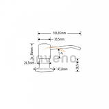 Дозатор до кухонної мийки, хром, Invena ISSA  AA-23-001, фото 2