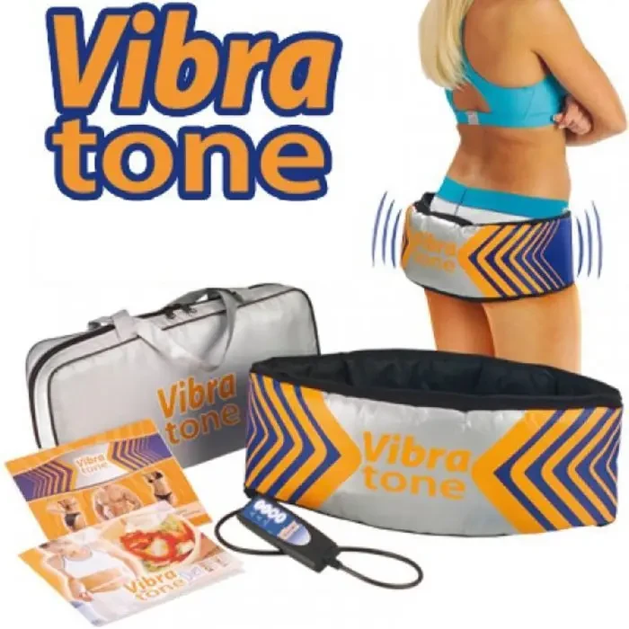 Пояс-массажер Вибро пояс для похудения Вибротон Vibra Tone Вибро-массажный пояс для живота боков и бёдер - фото 5 - id-p1649552598