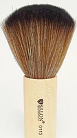 Сметка для волос натуральный ворс Salon Professional 0113 деревянная ручка
