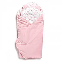 Набор конверт-плед с подушкой Bear, 100х100 см, pink, розовый
