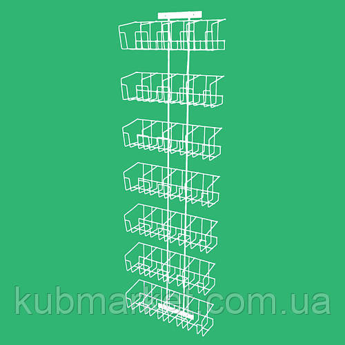 Сетчатый стенд настенный с ячейками, цена 430 грн - Prom.ua (ID#268894583)