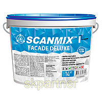 Акриловая фасадная краска для наружных и внутренних работ Scanmix Facade Deluxe