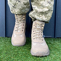 Берці чоловічі шкіряні на прошитій підошві, фото 3