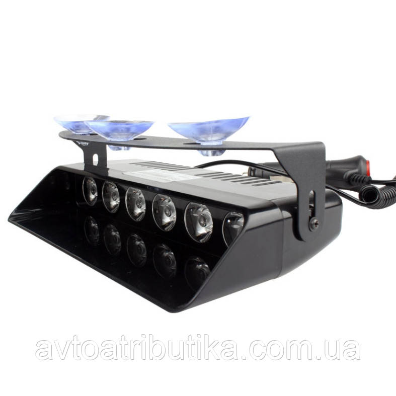 Купити Стробоскоп на лобове скло Мігалка на авто Strob 6 led BLUE, ціна ...