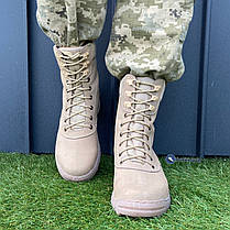 Чоловічі берці шкіряні з дихаючої тканини, фото 3