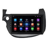 Штатна магнітола 10" Lesko для Honda Jazz II Рестайлінг 2011-2014 1/16Gb/ Wi-Fi Optima Хонда 4 шт., фото 2