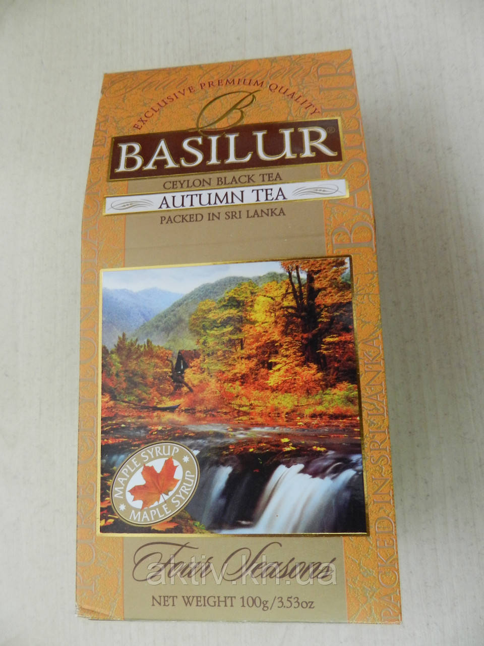 Чай чорний Basilur Базилур Осінь кленовий сироп