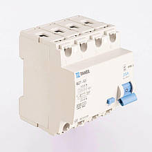 Вимикач диференціальних струмів ВДТ-63 4P 25А