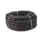 Труба гофрована, не горюча, не горюча, D=32 мм з протяжкою, бухта 25 м