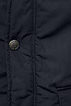 Класична куртка чоловіча демісезонна Finn Flare B17-21005-101 темно-синя S, фото 4