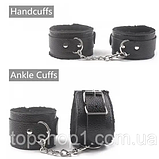 Фетиш БДСМ набір для рольових ігор на 10 позицій, садо-мазо атрибутика, фото 7