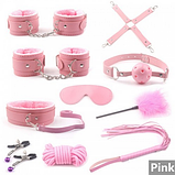 Фетиш БДСМ набір для рольових ігор на 10 позицій, садо-мазо атрибутика, фото 6