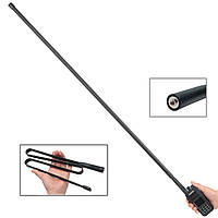 Гнучка тактична антена 124 см (136-520 Мгц) 8W