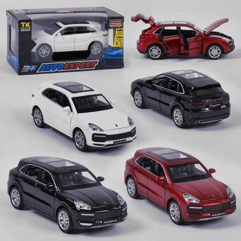 Машинка 41009 (72/2) Auto Expert", 3 кольори, світло, звук, інерція, відчиняються двері, у коробці, фото 1