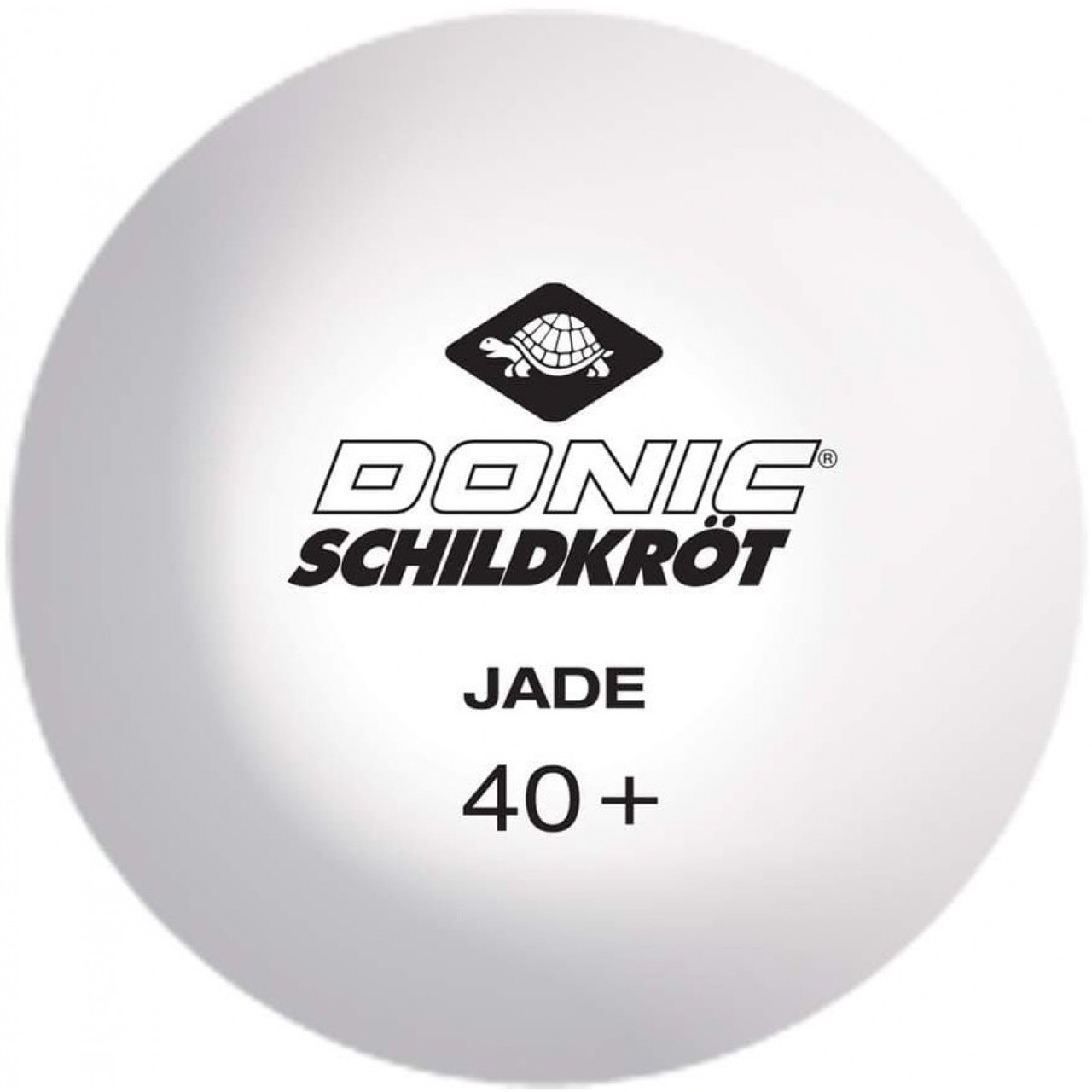 М'ячі для настільного (маленького) тенісу Donic 1T-Training 40+ white (1шт), фото 1