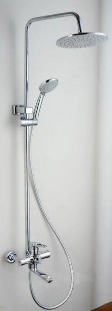 Змішувач із душовою системою тропічний душ ZEGOR (TROYA) PUD16-A045