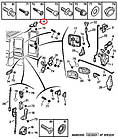 Фіксатор замка задніх дверей верх Fiat Ducato 230, Peugeot Boxer, Citroen Jumper (94-02), 1303898080, 872452, фото 5