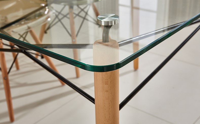 Стіл обідній EВЕРЕССТ Glass Ш1200*В750*Г800, скло