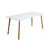 Стіл обідній ВЕЗУВІЙ MDF 120*80, білий, фото 8