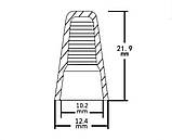 Ковпачок для скручування з пружиною P3 2,5мм.кв 10шт., фото 3