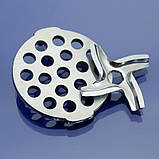 Ніж та решітка м'ясорубки Moulinex HV2 ME20, ME205, ME206, ME20513E, ME206181, ME208139, ME209139 груба 7,5мм нержавійка, фото 7