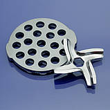 Ніж та решітка м'ясорубки Moulinex HV2 ME20, ME205, ME206, ME20513E, ME206181, ME208139, ME209139 груба 7,5мм нержавійка, фото 4