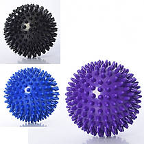 М'яч масажний пластиковий (твертий) 9 см, MS 2096-2