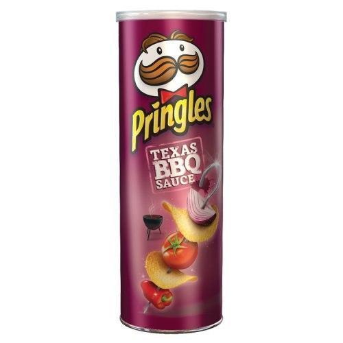 Чипси картопляні Pringles Texas BBQ барбекю 165 г, фото 1