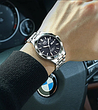 Класичний металевий механічний годинник з японським механізмом з автопідзаводом, фото 4