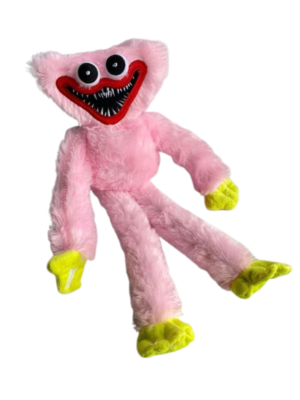 Мягкая игрушка Хаги Ваги 45 см Huggy Wuggy на липучках Бледно-розовый ...
