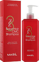 Восстанавливающий шампунь с аминокислотами в флаконе Masil 3 Salon Hair CMC Shampoo 500мл