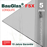 Монолітний полікарбонат 2050Х3050Х3 мм BauGlas FSX Embossed 2UV прозорий Сербія, фото 6