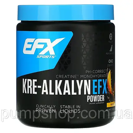Креатин моногідрат EFX Sports Kre-Alkalyn Powder 220 г (110 порц.), фото 1