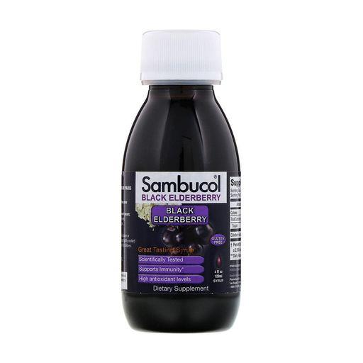 Пищевая Добавка Сироп Sambucol Black Elderberry Черная Бузина ...