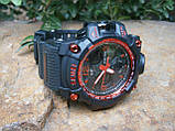Годинник чоловічий спортивний Skmei 1343RD Black-Red, фото 5