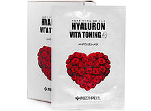 Тонізуюча ампульна маска Medi-Peel Hyaluron Vita Toning Ampoule Mask