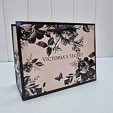 Подарунковий пакет Victoria's Secret (Квіти) розмір S 20х15х9 см